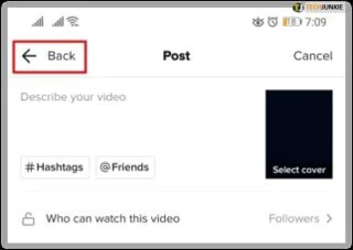 نحوه یافتن و ساخت پیش نویس در تیک توک