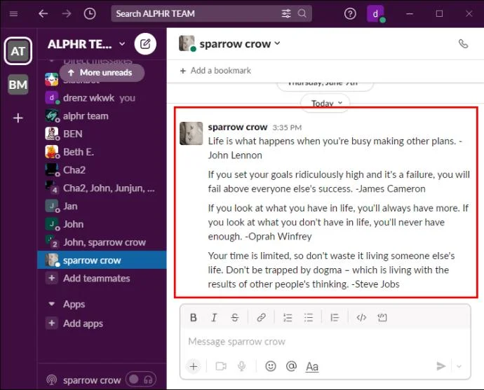 چگونه به یک پیام خاص در Slack پاسخ دهیم چگونه به یک پیام خاص در Slack پاسخ دهیم