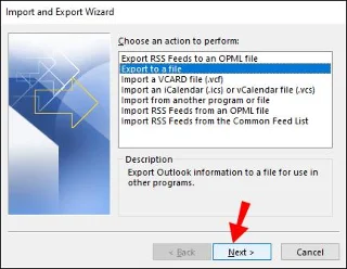 Como exportar todos os e-mails do Outlook