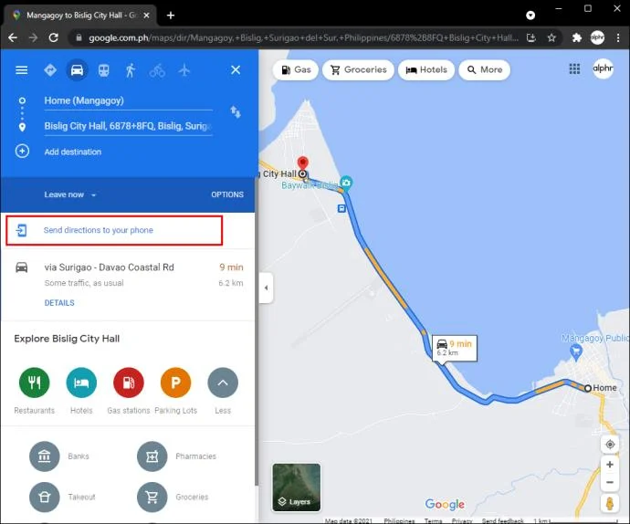 نحوه غیرفعال کردن عوارض در گوگل مپ نحوه غیرفعال کردن عوارض در گوگل مپ