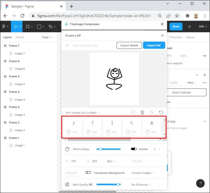 چگونه یک GIF را از Figma صادر کنیم