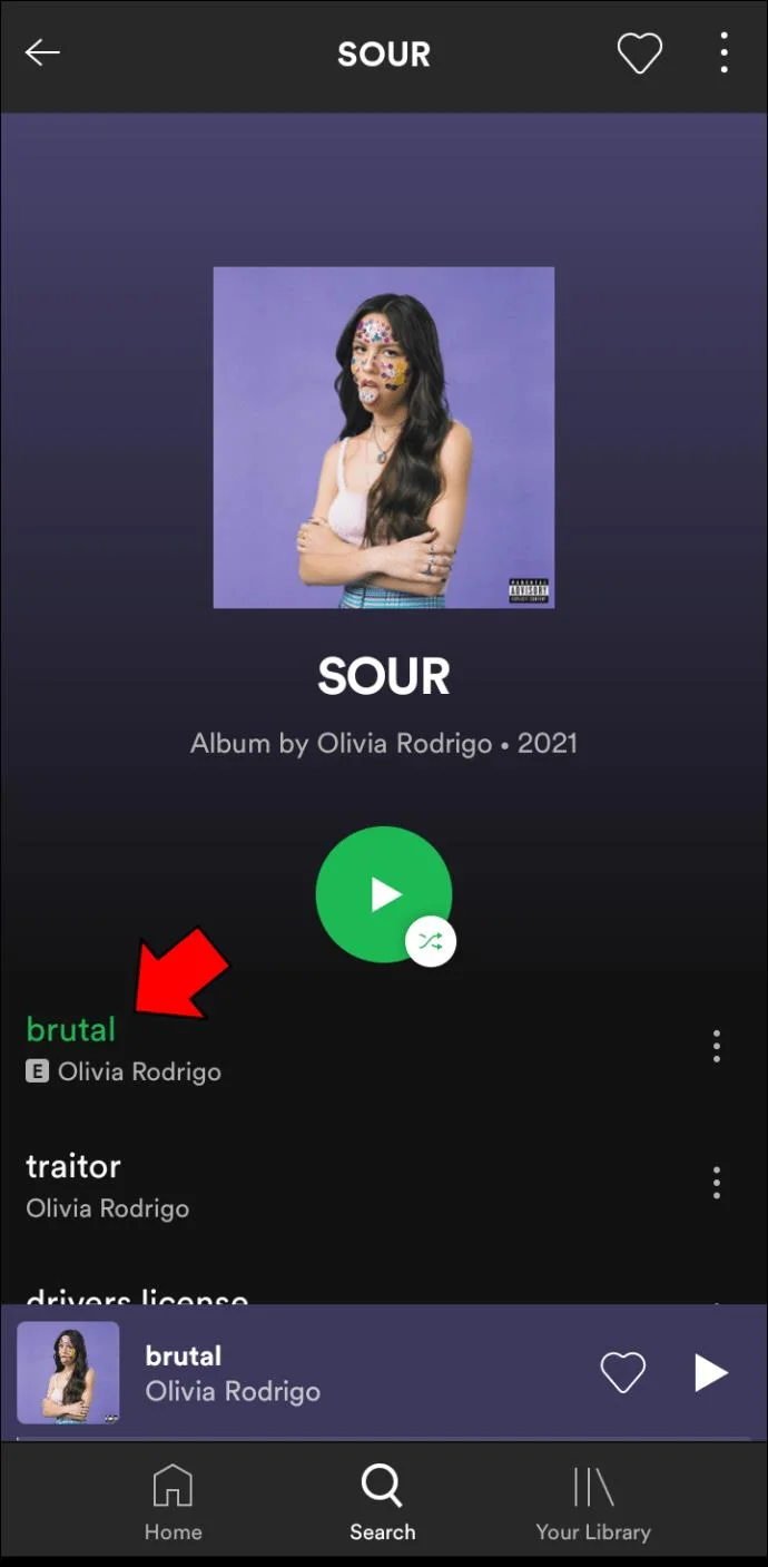 نحوه مشاهده متن ترانه در Spotify