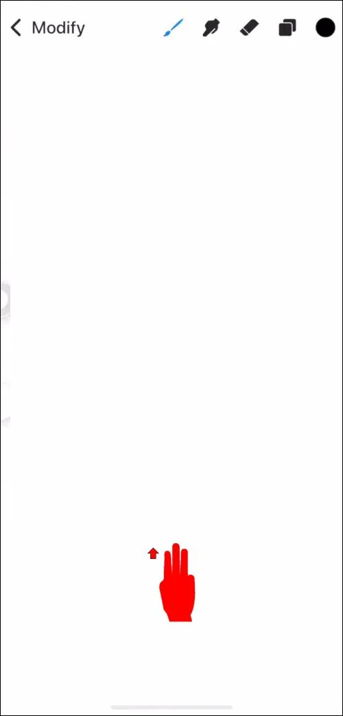 نحوه کپی و چسباندن در Procreate