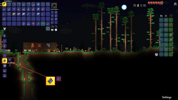 نحوه تنظیم یک نقطه تخم ریزی در Terraria