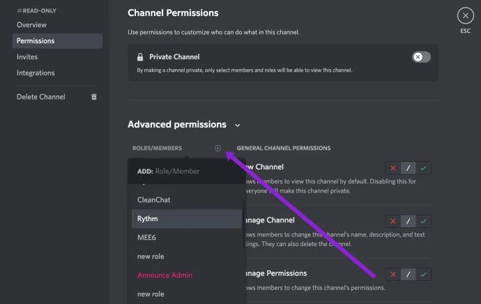 چگونه یک کانال فقط خواندنی در Discord ایجاد کنیم