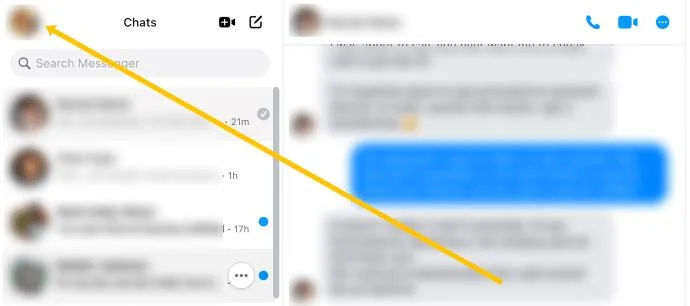 Facebookメッセンジャーでメッセージリクエストを表示する方法