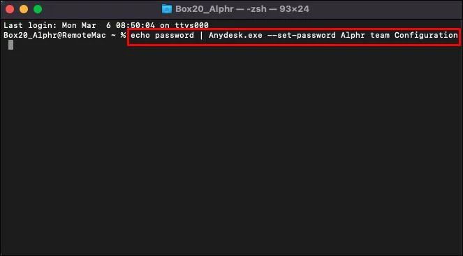 Jak zmienić hasło AnyDesk
