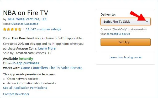 نحوه نصب برنامه ها در Amazon Fire Stick یا Cube نحوه نصب برنامه ها در Amazon Fire Stick یا Cube