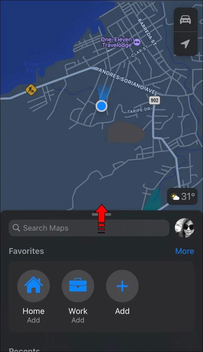 نحوه ارسال موقعیت مکانی خود در IMessage