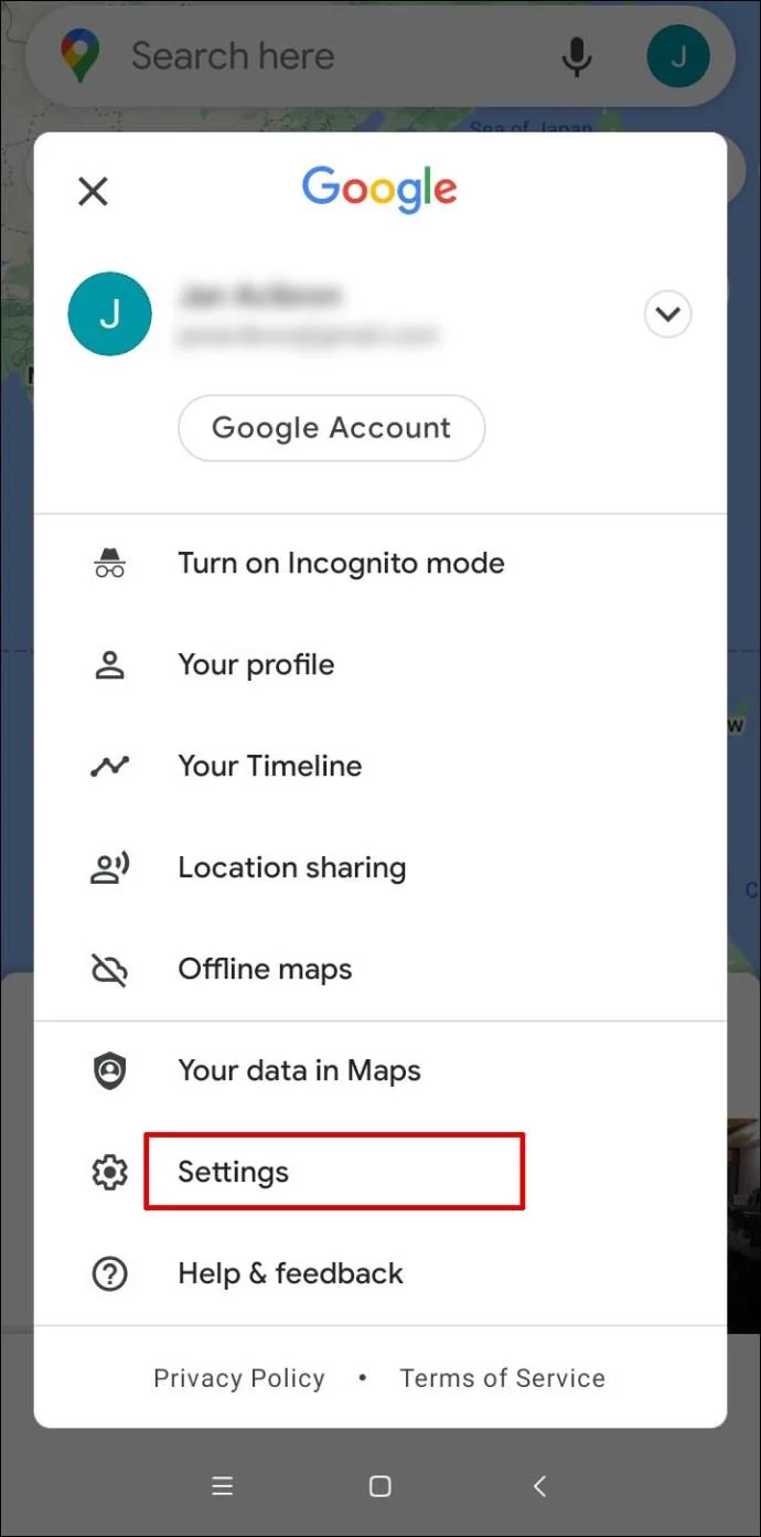 Jak wyświetlić historię wyszukiwania w Mapach Google