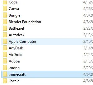 Cara Menghapus Dan Menginstal Ulang Minecraft