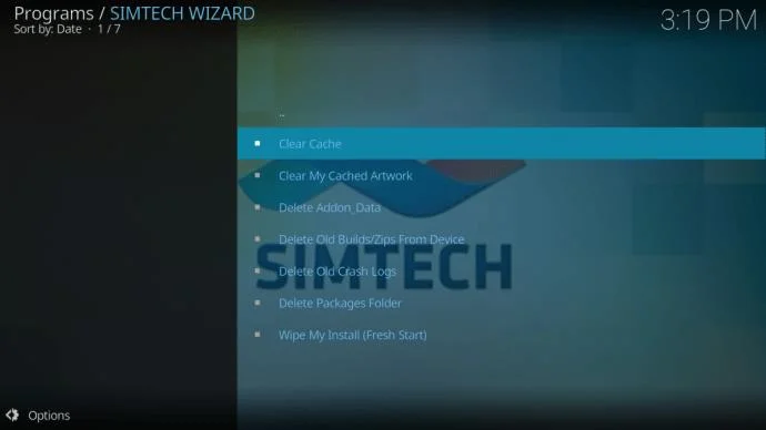 如何清除 Kodi 中的緩存