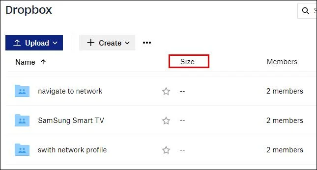 نحوه نمایش اندازه پوشه در رایانه شخصی، Google Drive یا Dropbox