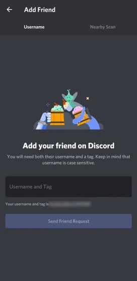 نحوه ارسال درخواست دوستی در Discord