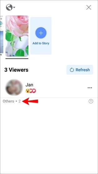 Understanding Other Viewers in Facebook Stories