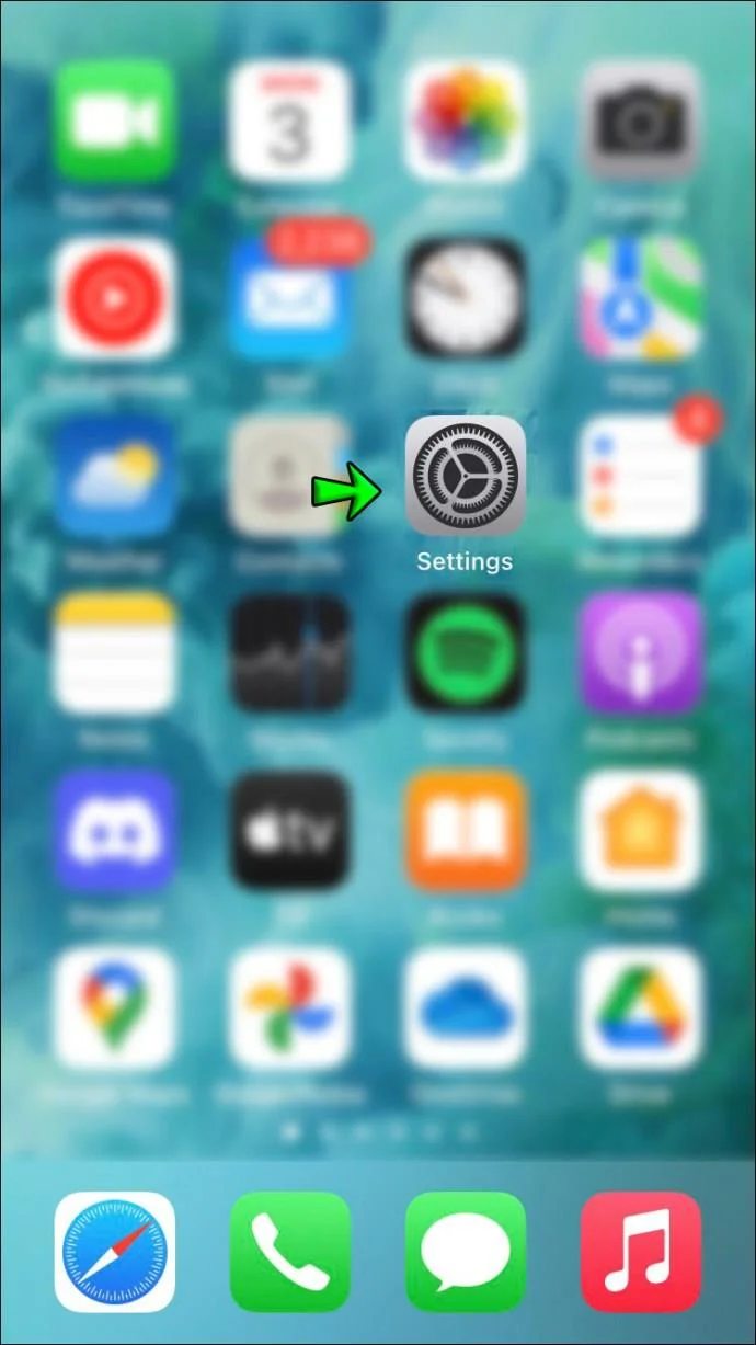 iPhone 설정