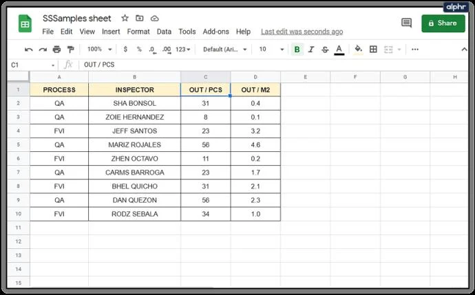 نحوه افزودن و حذف سطرها و ستون ها در Google Sheets