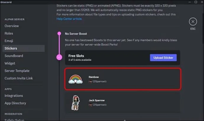 نحوه ساخت استیکر در Discord