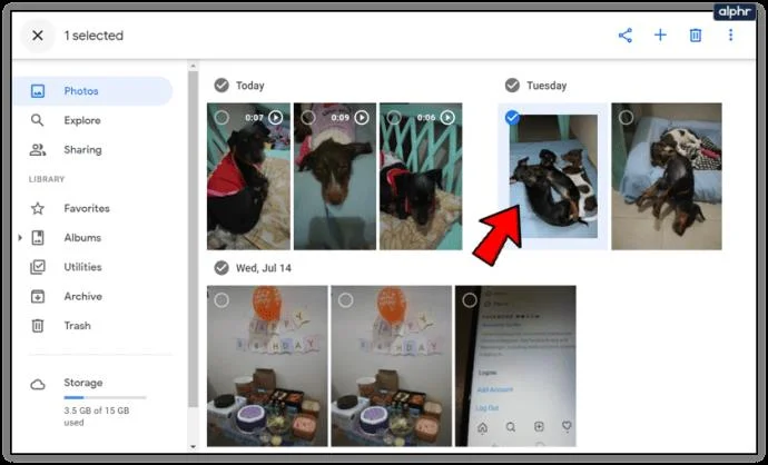 نحوه تغییر Google Photos به یک حساب دیگر