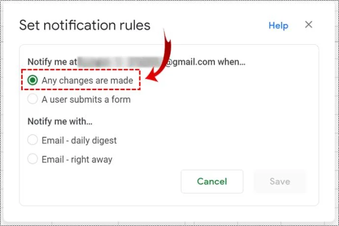نحوه فعال کردن ردیابی تغییرات در Google Sheets