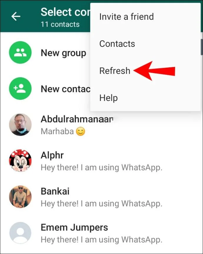 Cara Memadam Kenalan Dalam WhatsApp