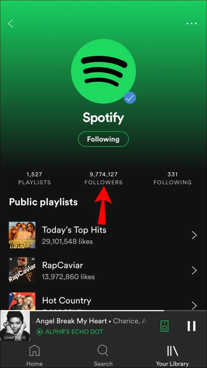 نحوه مشاهده فالوورهای لیست پخش در Spotify