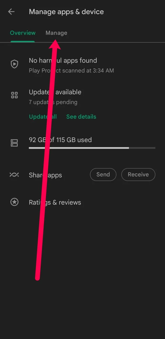 Android에서 최근에 삭제된 앱을 보는 방법