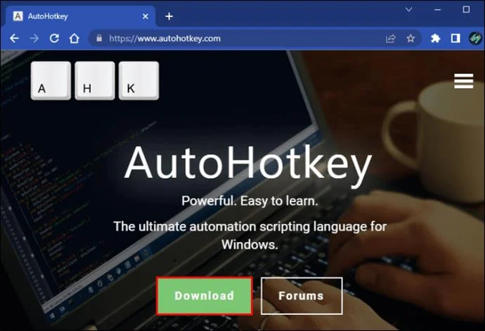 AutoHotKeyダウンロード