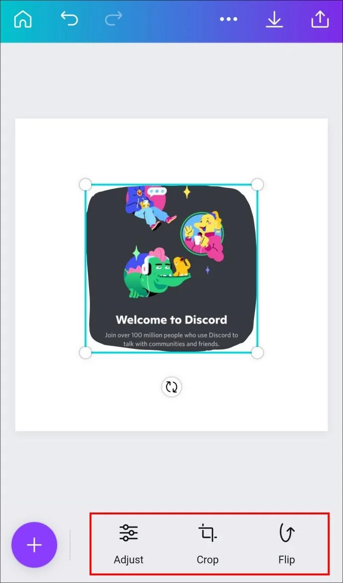 چگونه یک شکل را با یک تصویر در Canva پر کنیم