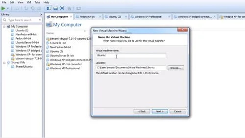 نحوه ایجاد ماشین مجازی از VMDK در VMware