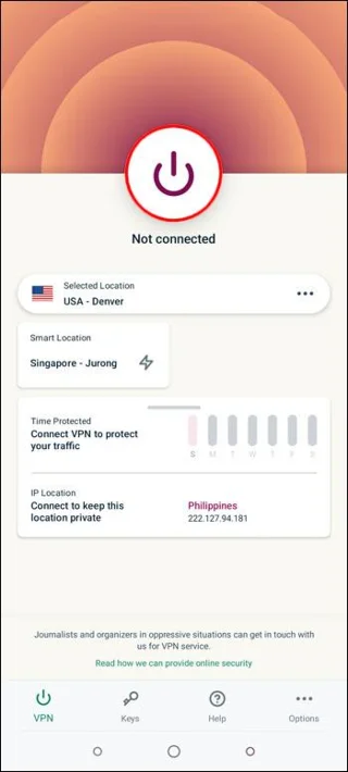 نحوه استفاده از VPN با کتاب ورزشی Caesars