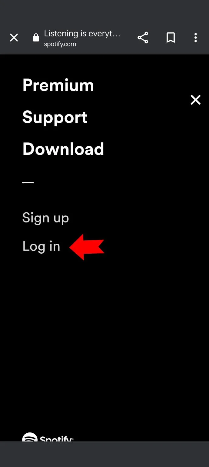 نحوه تغییر رمز عبور به حساب Spotify