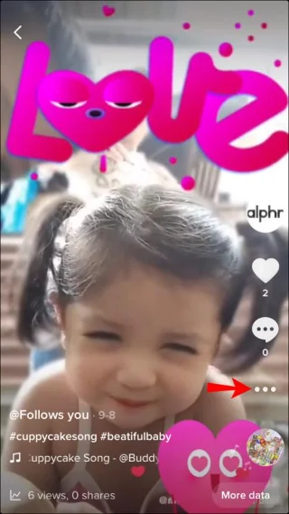 نحوه ارسال لینک به ویدیوی TikTok
