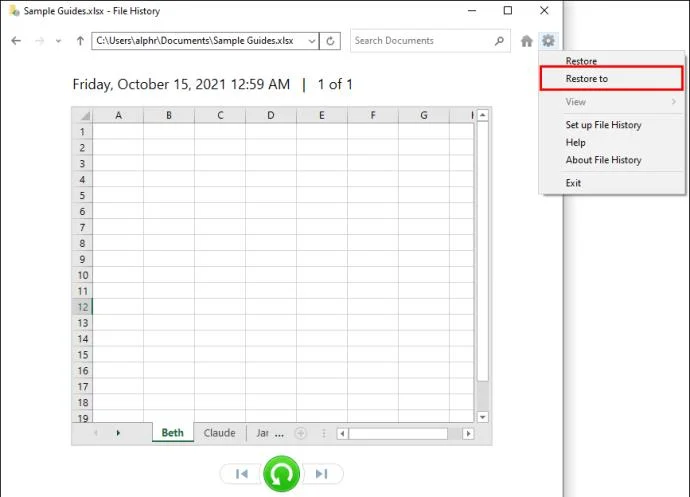 Come recuperare un file Excel non salvato