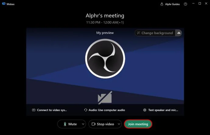 Cara Bergabung Rapat Di WebEx Dari PC Atau Perangkat Seluler