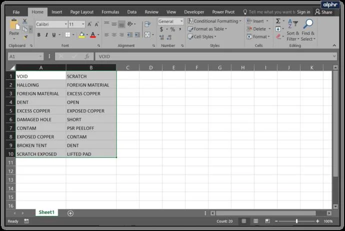 نحوه مقایسه ستون ها در Google Sheets