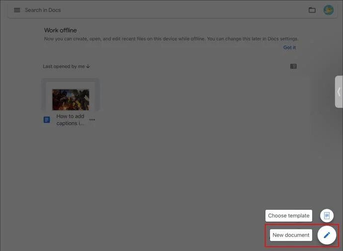 چگونه در Google Docs به تصاویر زیرنویس اضافه کنیم