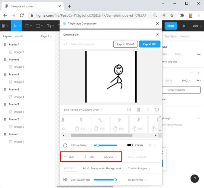 چگونه یک GIF را از Figma صادر کنیم