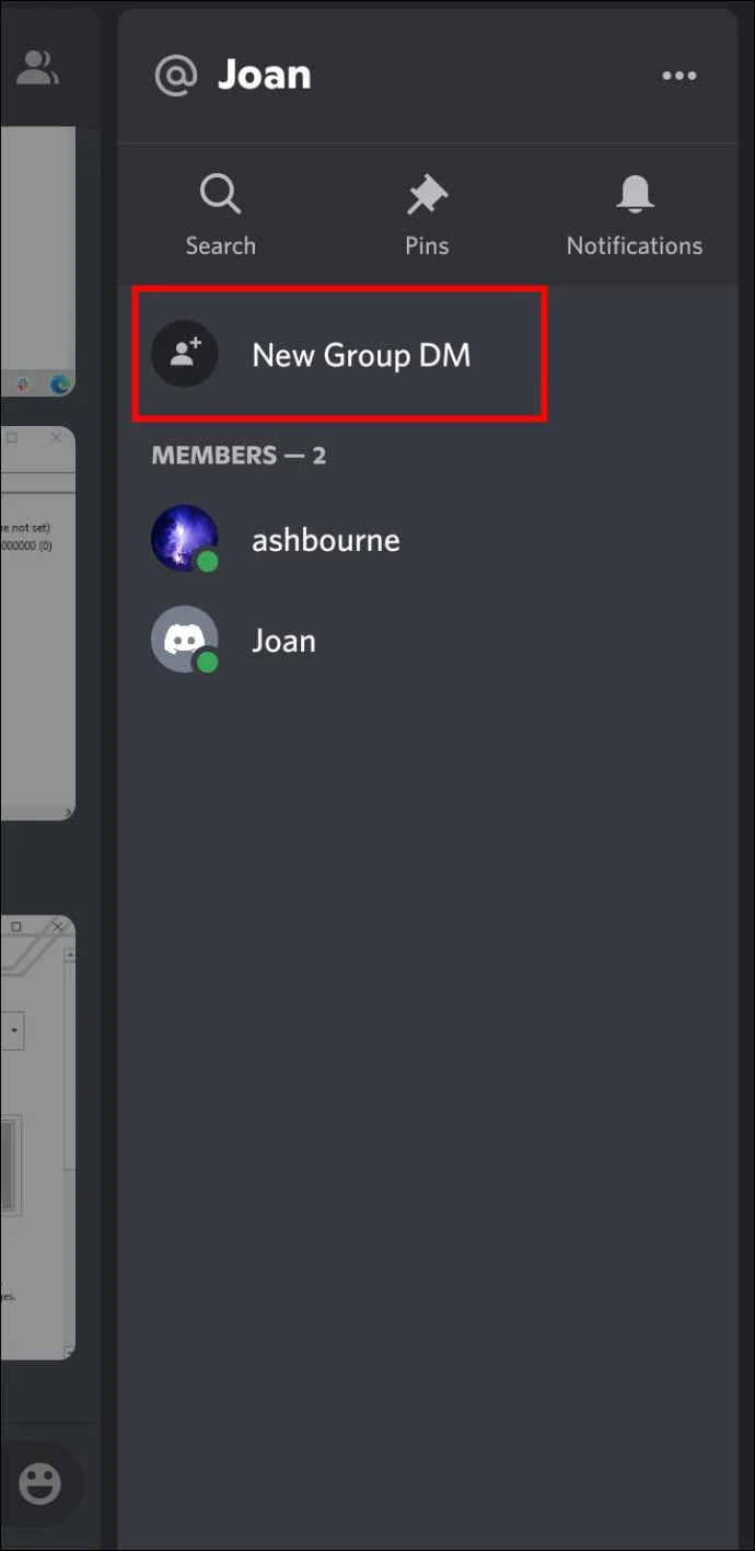نحوه ایجاد یک گروه در Discord در رایانه دستگاه تلفن همراه