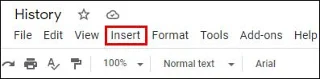 Insérer