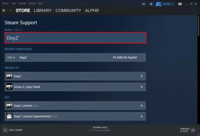 نحوه حذف فعالیت بازی در استیم