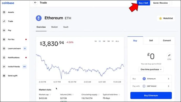 نحوه برداشت به PayPal از حساب Coinbase