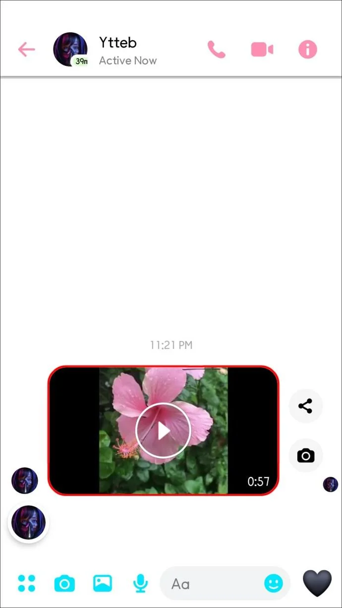 نحوه ارسال ویدئو در مسنجر فیسبوک نحوه ارسال ویدئو در مسنجر فیسبوک