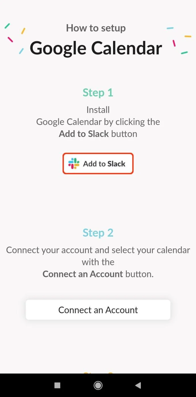 چگونه تقویم گوگل را به Slack اضافه کنیم