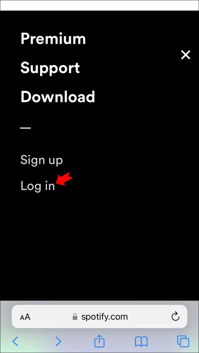 نحوه تغییر رمز عبور به حساب Spotify