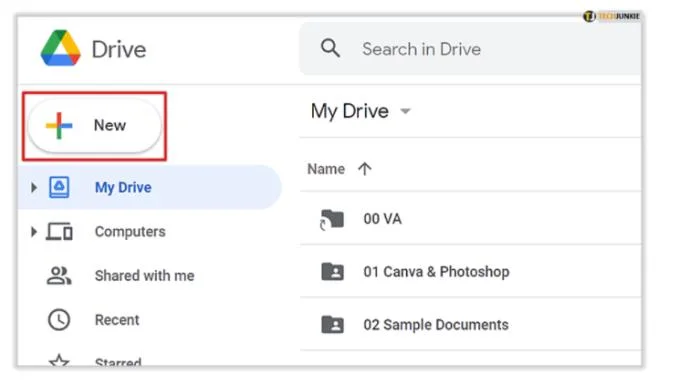 Jak utworzyć folder w Dokumentach Google