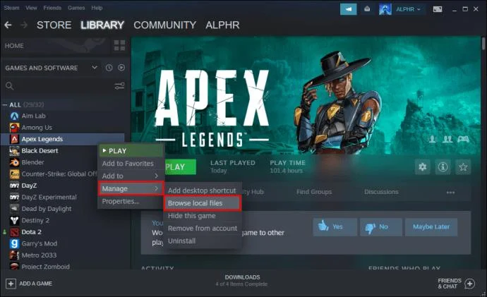 نحوه تغییر زبان در Apex Legends