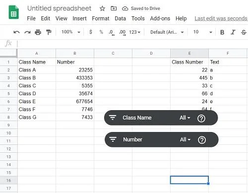 خط سبز در Google Sheets چیست؟