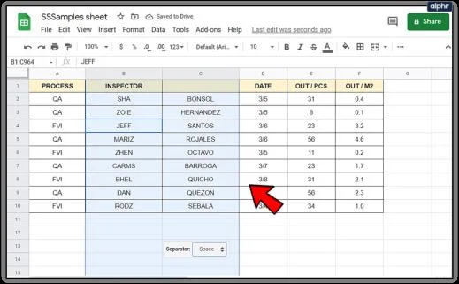 نحوه افزودن و حذف سطرها و ستون ها در Google Sheets