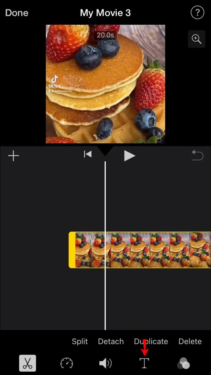نحوه اضافه کردن متن به ویدیو در Imovie